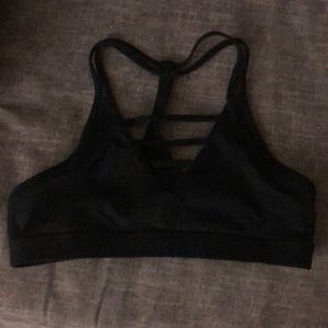 Zyia Black Grid Bra XL